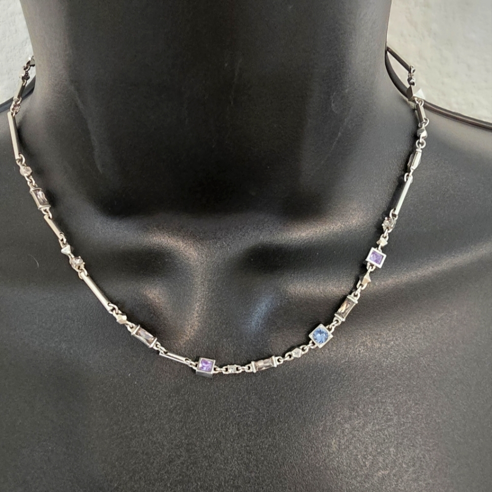 Kendra Scott Rhett Lilac Mix Rhodium